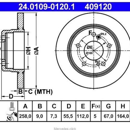 Tarcza h-wa t.DB202 2024230012