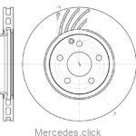 Tarcza hamulcowa przednia DB211 2114210912
