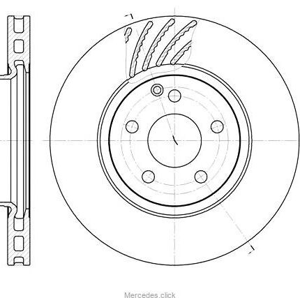 Tarcza hamulcowa przednia DB211 2114210912
