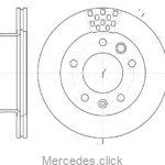 Tarcza hamulcowa przednia Sprinter CDI 9024210712/9024210912