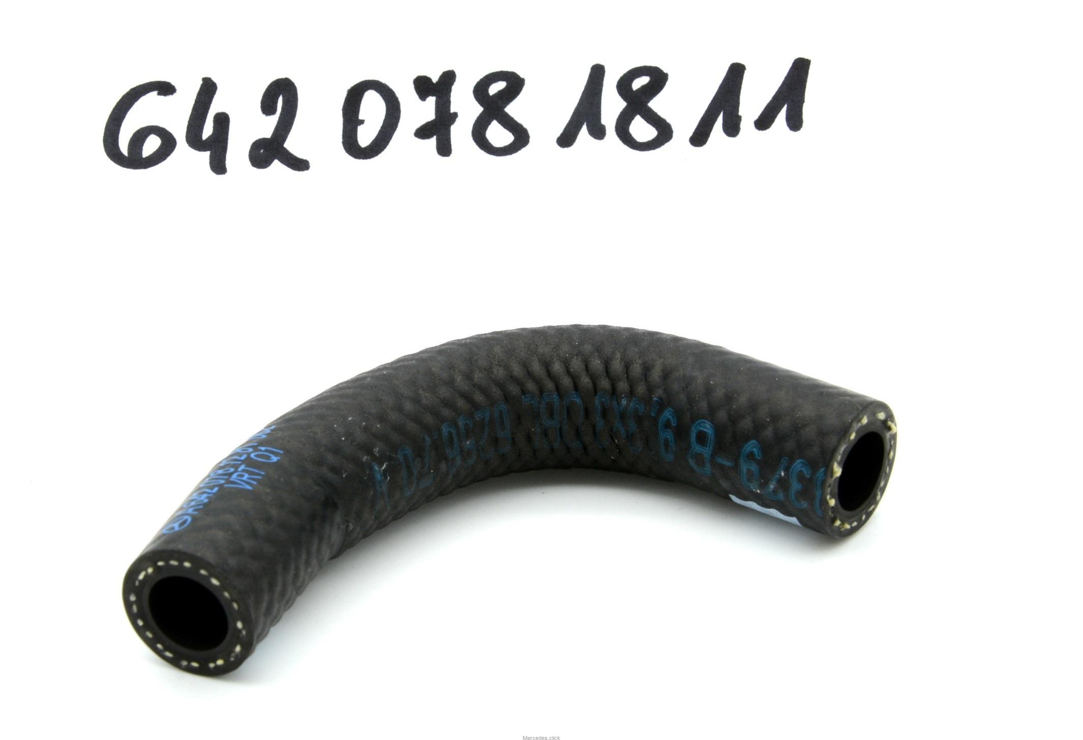 DSC_5737 Przewód paliwowy gumowy Mercedes OM642 A6420781811