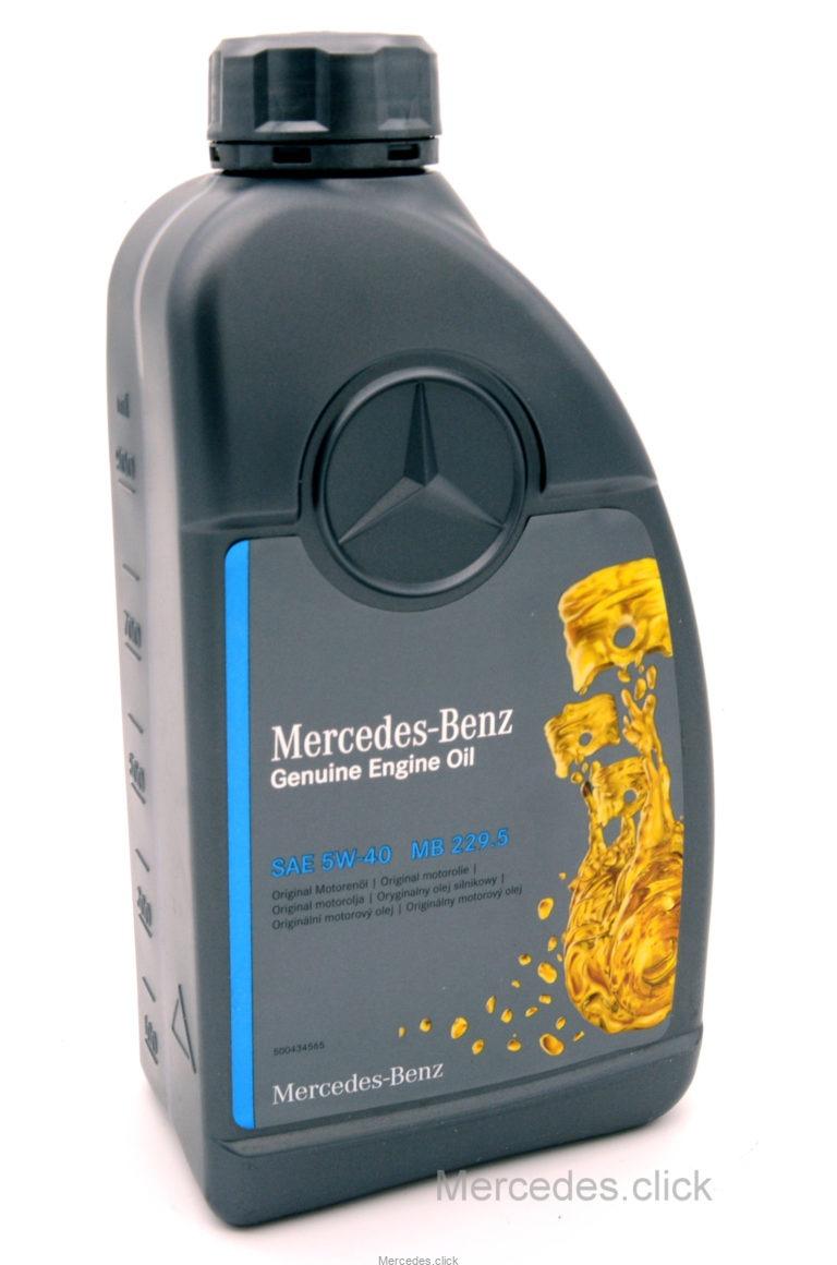 Olej silnikowy Mercedes SAE 5W40 MB 229.5 A000989520411