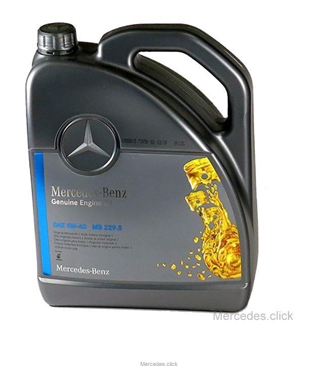 Olej silnikowy Mercedes SAE 5W40 MB229.5 5L Mercedes.click