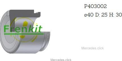 Tłoczek zacisku tył ML163 40x30,2 Brembo