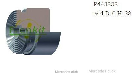 Tłoczek zacisku tył DB211/221/216/219 DB221-przód 44x32 Brembo
