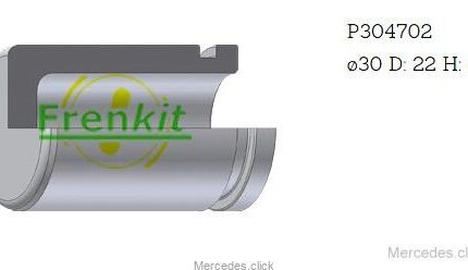 Tłoczek zacisku tył Vaneo 414 /DB169/245 30x47,5 do zacisków 1694200783 1694200883