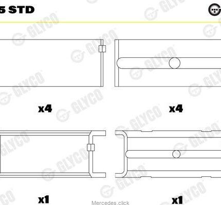 Panewki gł.M116/117