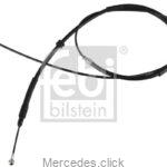 Linka hamulca lewa/prawa DB415 Citan