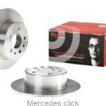 Tarcza hamulcowa tylna DB123/126