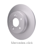 Tarcza hamulcowa tył DB124 kombi/DB210 1244230512,2034230112,2104230412,2104230912 Meyle