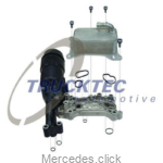 Obudowa filtra oleju z chłodnicą OM651 6511801310 6511800810 6511800610 TrucTec