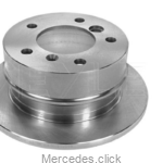 Tarcza hamulcowa tylna Sprinter 208-214 Meyle 9014230412,9014230612