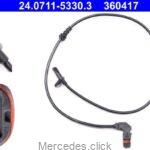 Czujnik ABS DB204 przód L/P 4-matic / GLK