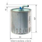 Filtr paliwa DB203 CDI /ML W163 2,7 CDI  6110920001 WK822/1