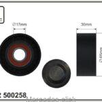Rolka napinacza paska OM626 - napinająca 65x29,5x17 mm 6262000270 ( nr zestawu 6229930296 )