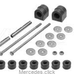Łącznik stabilizatora p.DB115/107zestaw z gumami -set Meyle