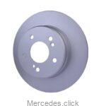 Tarcza hamulcowa tył DB124 kombi/DB210 1244230512,2034230112,2104230412,2104230912