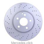 Tarcza hamulcowa przednia DB221 2214210612/2214211012/2214211712