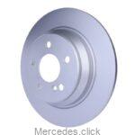 Tarcza hamulcowa tył DB220 2204230112 Hella/Pagid