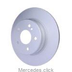 Tarcza hamulcowa tył DB208,210,CLK320 97- 2104230612 /2104231012