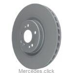 Tarcza hamulcowa przednia ML 1634210312/1634210512