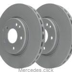 Tarcza hamulcowa przednia DB203/210 2034210512/2104212212