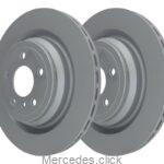 Tarcza hamulcowa tył ML/GLE W166 330mm