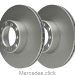 Tarcza hamulcowa przednia DB107/126
