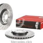Tarcza hamulcowa przednia DB218 344mm