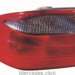 Lampa tył DB210 P w błotniku bez oprawek żarówek 2108208264 Depo wersja Avantgarde