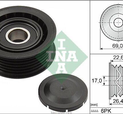 Rolka napinacza paska-rowkowana OM611-613,M112-113 0002020019/0002020919