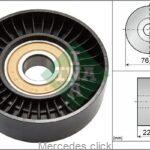 Rolka napinacza paska A-klasa 76mm 6682020219/1662020619/1662020519/1662020219