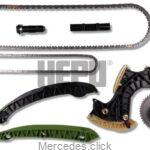 Zestaw rozrządu M271.820/860/861 zakuty-2 łańcuchy 0009931078+2710500911+ślizgi +2710300963+ 0009935876
