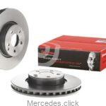 Tarcza hamulcowa przednia DB204/212 2044210812 0004211212