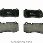 Klocki hamulcowe przednie DB211/221 0044206220/0044208020 WVA23960