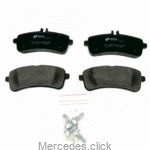 Klocki hamulcowe tył DB222 AMG 0004203700/0064209020/0064206920/0084200720