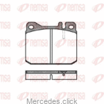Klocki hamulcowe przednie DB123 15mm