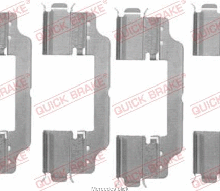 Mocowanie klocków p.DB204/212