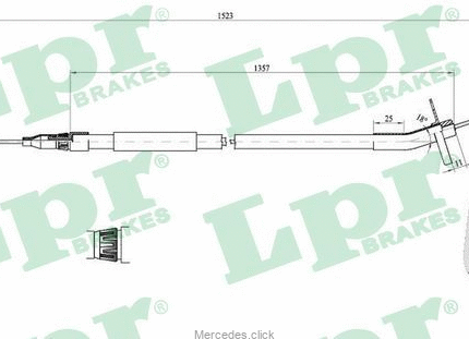 Linka h-ca Sprinter P 412 9044200285