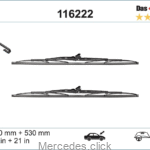 Pióro wycieraczki DB126