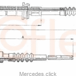 Linka sprzęgła MB100 6312930238