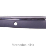 Listwa zderzaka W211 przód L z chromem+parktr.