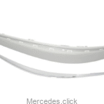 Listwa zderzaka W211 przód L z chromem