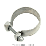 Obejma tłumika 0004901541 70mm/80,4mm