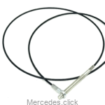 Linka hamulca ręcznego DB407-410 przednia 6114201185 dł.1370mm Linor 16017-3