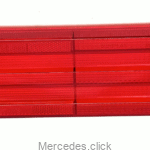 Klosz lampy tył Bus kontener +507-814