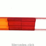 Klosz lampy tył Bus kontener + 507-814 czteropolowy