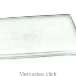Klosz reflektora prawy DB124 bez ramki