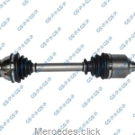 Półoś DB169 L manualna sb dł 551mm