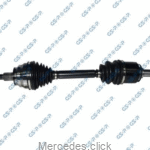 Półoś przednia L DB164 1643300801 bez pakietu offroad